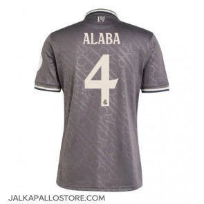 Real Madrid David Alaba #4 Kolmaspaita 2024-25 Lyhythihainen